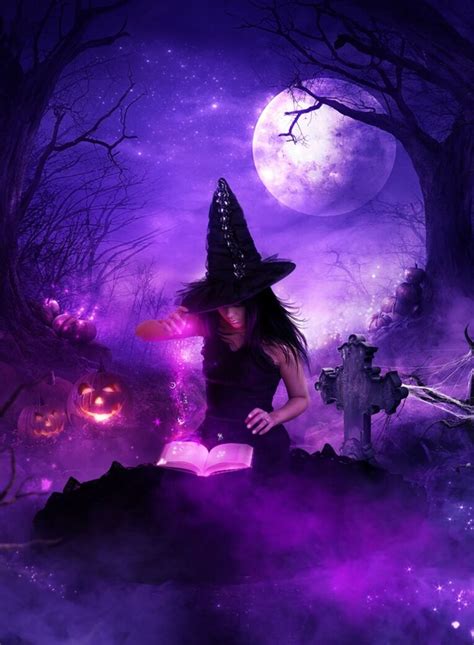 Hauntingly Beautiful: Halloween Witch Art to Add Elegance to Your Spooky Decor